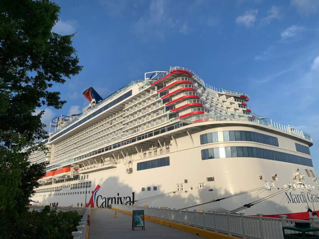 Carnival Mardi Gras cruise ship