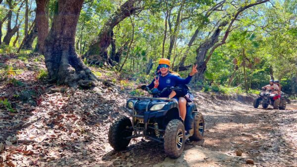 Private ATV Buggy Jungle Adventure + Monkey & Sloth Park + West Bay Beach Club