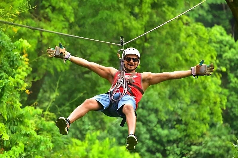 Roatan Zipline, ATV Buggy Ride + Sloths & Exclusive Beach Access