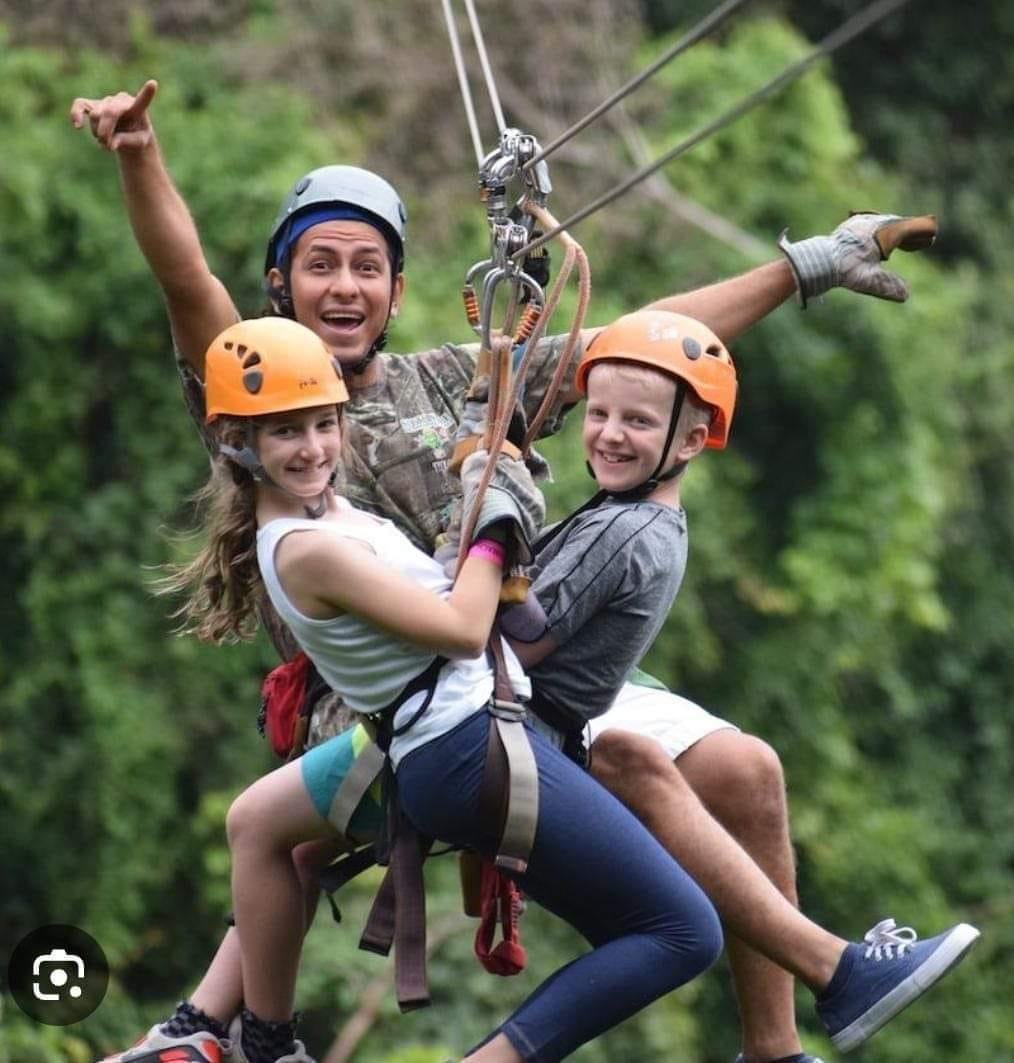 Roatan 4 in 1 Adventure Private Zipline, Horseback, Sloths & West Bay Beach