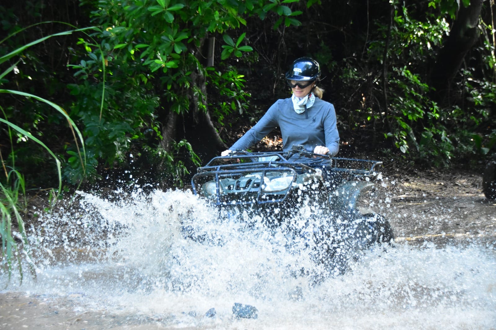 VIP Roatan Private Quad-Adventure: ATV, Zipline, Horseback & Beach