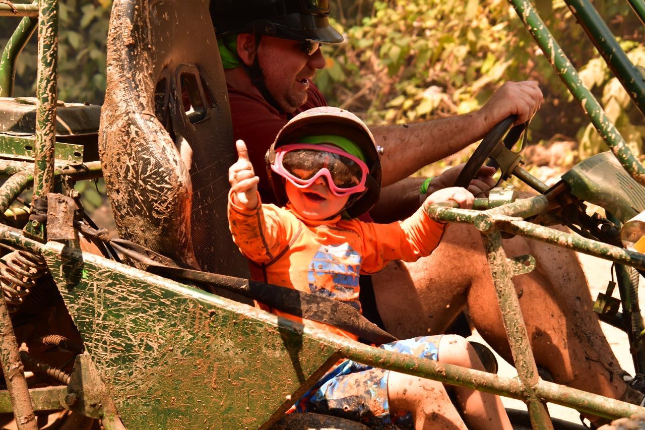 Private Roatan ATV Buggy Adventure + Monkey Sloths Hangout Sanctuary + Private Beach Club