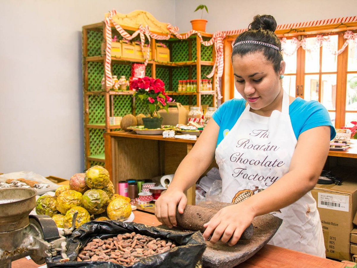 Roatan 5-Star Tour: Chocolate Factory+ Monkey Sloth + Private Beach with Pool, Kayaks & Water Park